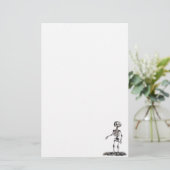 Kindskelet Briefpapier (Staand voorkant)