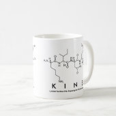 Kine peptide nom mug (Devant droit)