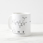 Kine peptide nom mug (Devant gauche)