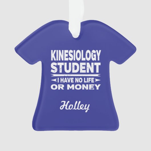 Kinesiology College Student Pas de vie ou d'argent (devant)