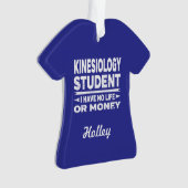 Kinesiology College Student Pas de vie ou d'argent (devant)