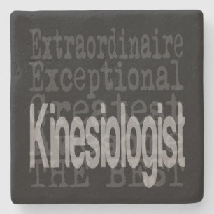 Kinesioloog Extraordinaire Stenen Onderzetter