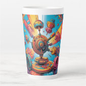 Kinetic Nexus Latte Mok (Voorkant)