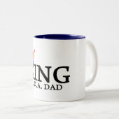 KING A.K.A. DAD TWEEKLEURIGE KOFFIEMOK (Voorkant rechts)