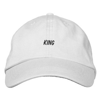 KING Aangepaste naam Gepersonaliseerde knappe-Pet  Geborduurde Pet