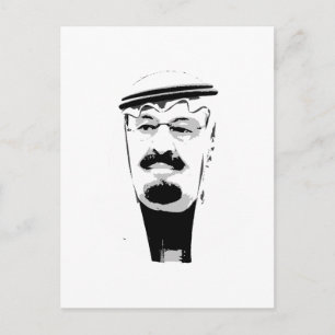 King Abdullah Briefkaart