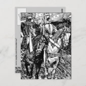 King Arthur Briefkaart (Voorkant / Achterkant)