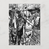 King Arthur Briefkaart (Voorkant)