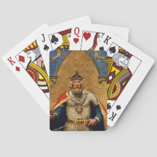 “King Arthur” door NC Wyeth Pokerkaarten