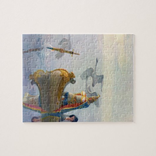 King Arthur & Excalibur, c. 1922, ingediend door N Legpuzzel (Horizontaal)