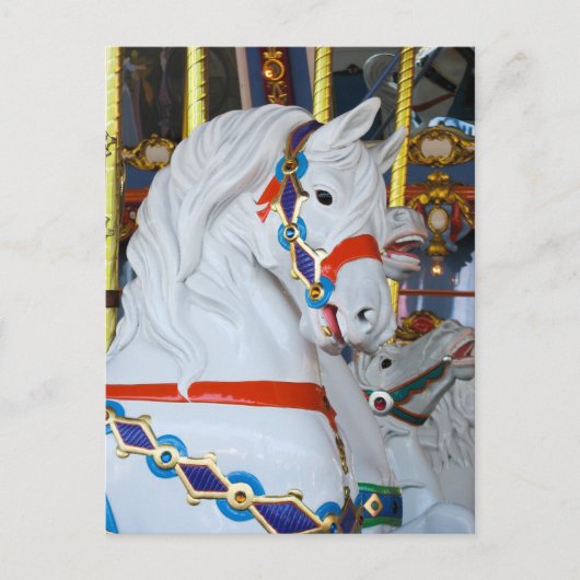 King Arthur's Carousel Horse Briefkaart (Voorkant)