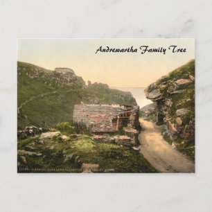 King Arthur's Castle I, Tintagel, Cornwall Briefkaart