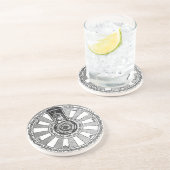 King Arthur's Round Table Zandsteen Onderzetter (Zijkant)