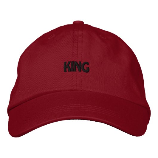 KING Beau Élégant Confortable Casquette (Devant)