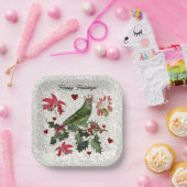 King Bird Paper Plate Papieren Bordje (Feest)