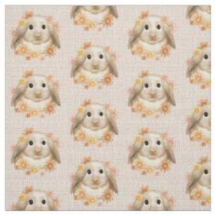 King Bunny Rabbit Stof