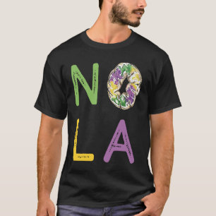 King Cake Mardi Gras New Orleans Parade Shenanigan T-shirt