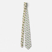 King Cake New Orleans NOLA Mardi Gras Carnaval Stropdas (Achterkant)