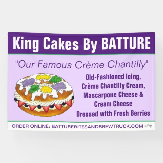 King Cakes van Batture Spandoek (Horizontaal)