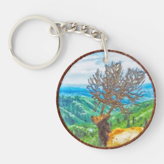 King Cervus Sleutelhanger (Voorkant)