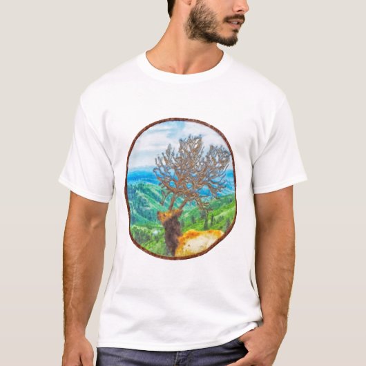 King Cervus T-shirt (Voorkant)