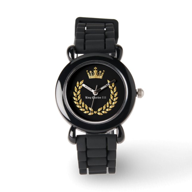 King Charles 111 Crown Royal Horloge (Voorkant)
