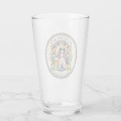 King Charles Beer Glass Glas (Achterkant)