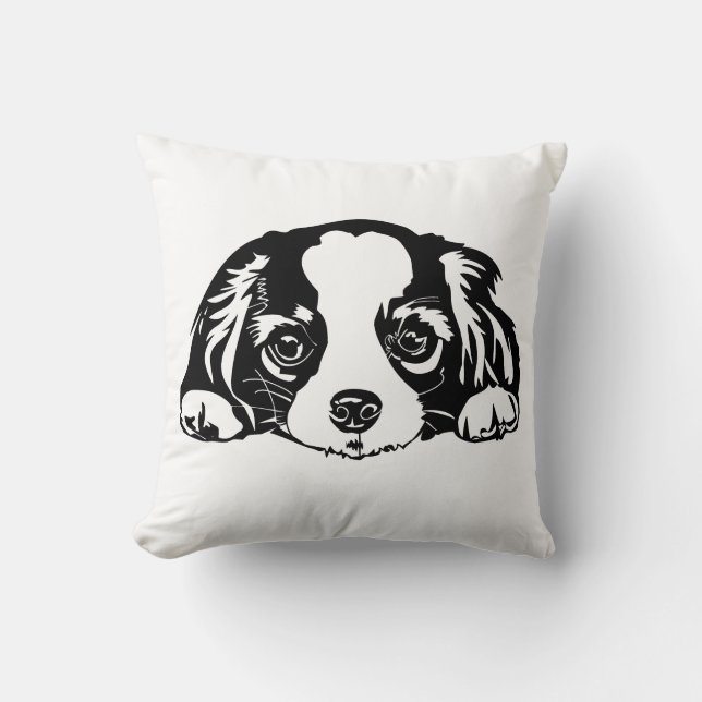 King Charles Cavalier Pillow Kussen (Voorkant)