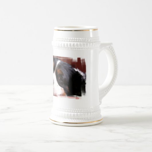 King Charles Cavalier Spaniel Beer Stein Bierpul (Voorkant rechts)