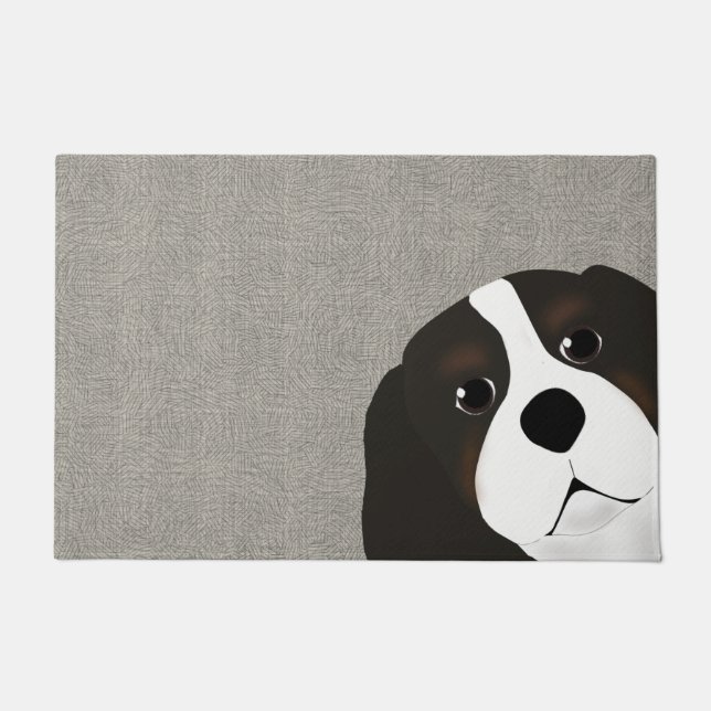 King Charles Cavalier Spaniel Doormat Deurmat (Voorkant)
