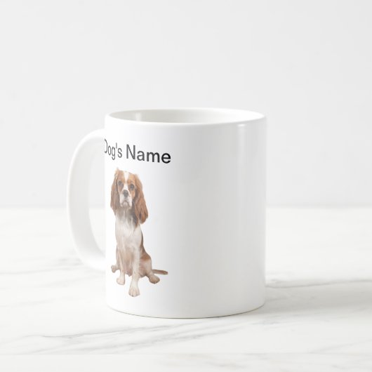 King Charles Cavalier Spaniel Mug (Devant gauche)