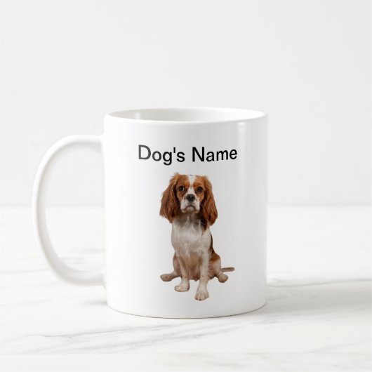 King Charles Cavalier Spaniel Mug (Gauche)