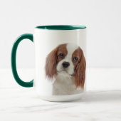 King Charles Cavalier Spaniel Mug personnalisé (Gauche)
