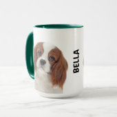 King Charles Cavalier Spaniel Mug personnalisé (Devant gauche)