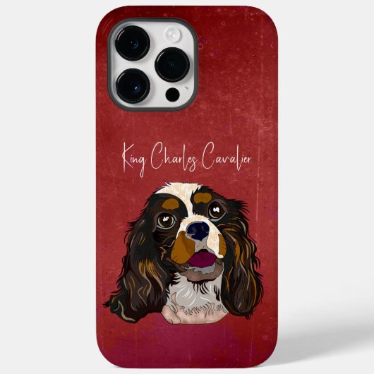 King Charles Cavalier Ugly Face Case-Mate iPhone Case (Achterkant)