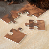 King Charles Cocker Spaniel in Ankor tempel Legpuzzel (Zijkant)