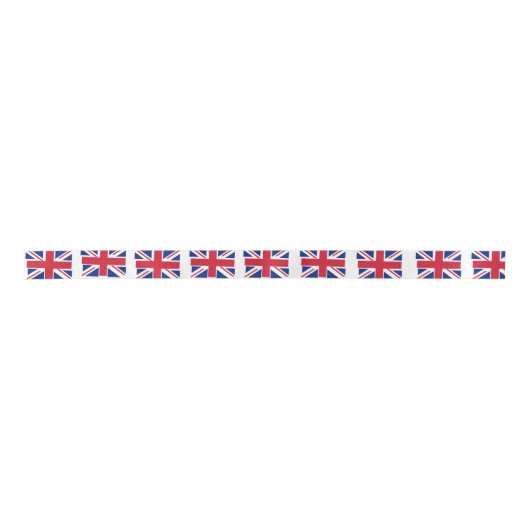 King Charles Coronation Britse Royal Monarch Flag Lint (Voorkant)