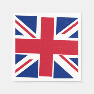 King Charles Coronation Britse Royal Monarch Flag Servet