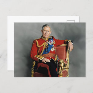 King Charles III Briefkaart