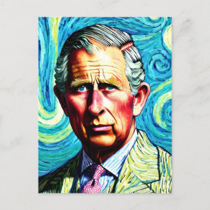 King Charles III Briefkaart
