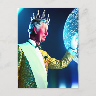 King Charles III Briefkaart