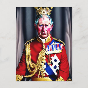 King Charles III Briefkaart