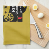 King Charles III British Coronation 2023 Theedoek (Quarter Fold)