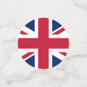 King Charles III Coronation, Britse vlag Confetti (Kleine voorkant)