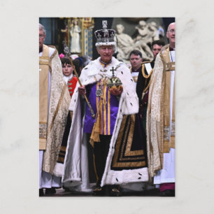 King Charles III Coronation Day Briefkaart