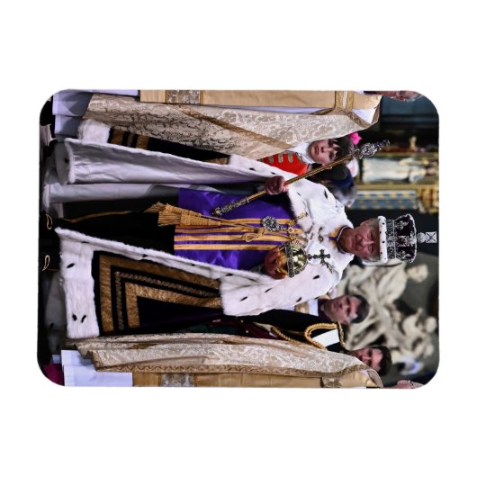 King Charles III Coronation Day Magneet (Horizontaal)