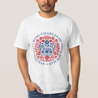 King Charles III Coronation Emblem T-Shirt