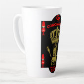 King Charles III Coronation Herdenking Souvenir Latte Mok (Linkerhoek)