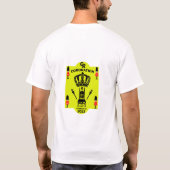 King Charles III Coronation Herdenking Souvenir T-shirt (Achterkant)