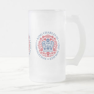 King Charles III Coronation Matglas Bierpul